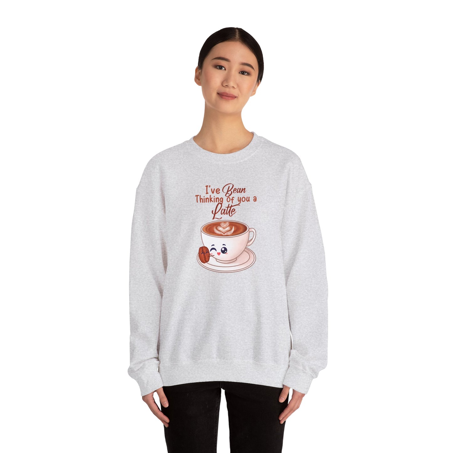 I’ve Been Thinking of You a Latte Sweatshirt | Cozy Unisex Crewneck for Coffee Lovers