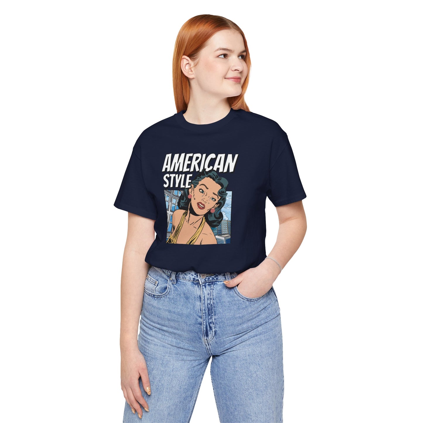 American Style  Short Sleeve Tee