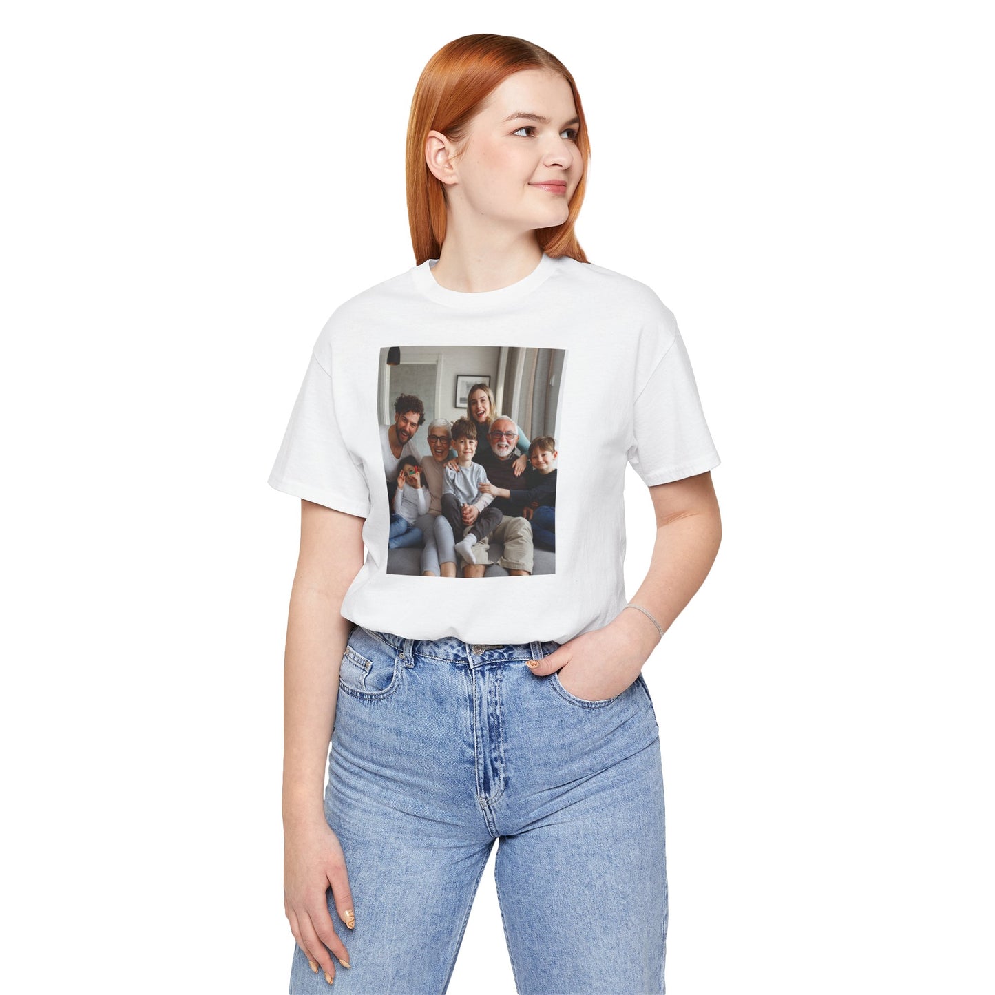 Personalized Family Vibes Unisex Tee - Celebrate Togetherness