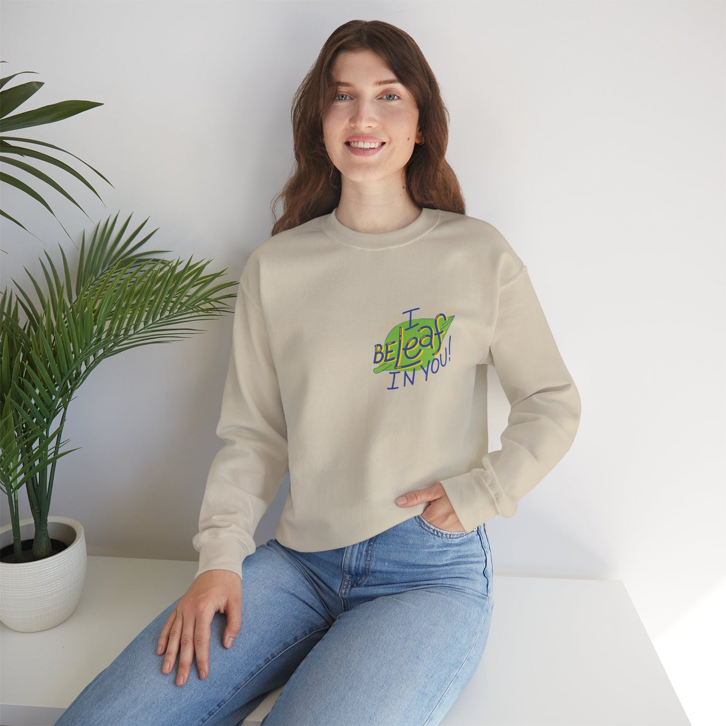 Fun Inspirational Crewneck Sweatshirt