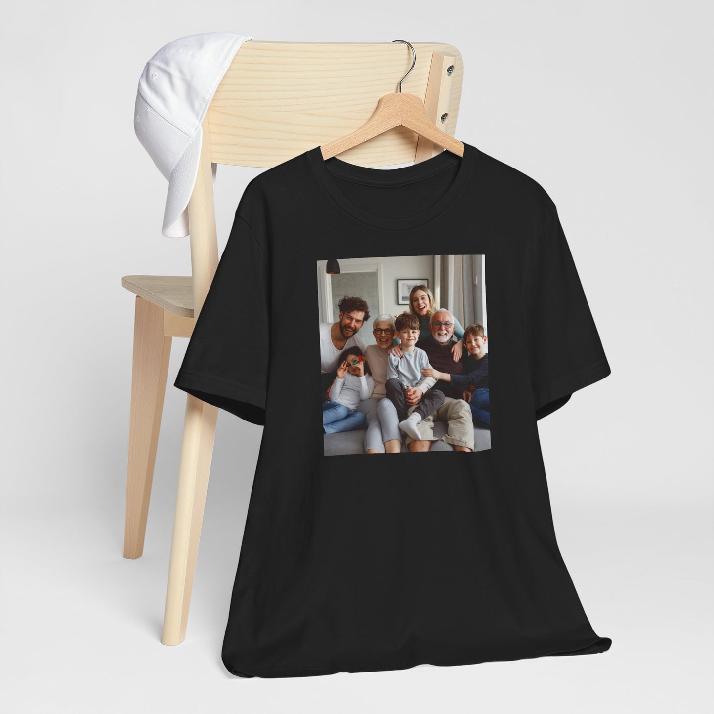 Personalized Family Vibes Unisex Tee - Celebrate Togetherness