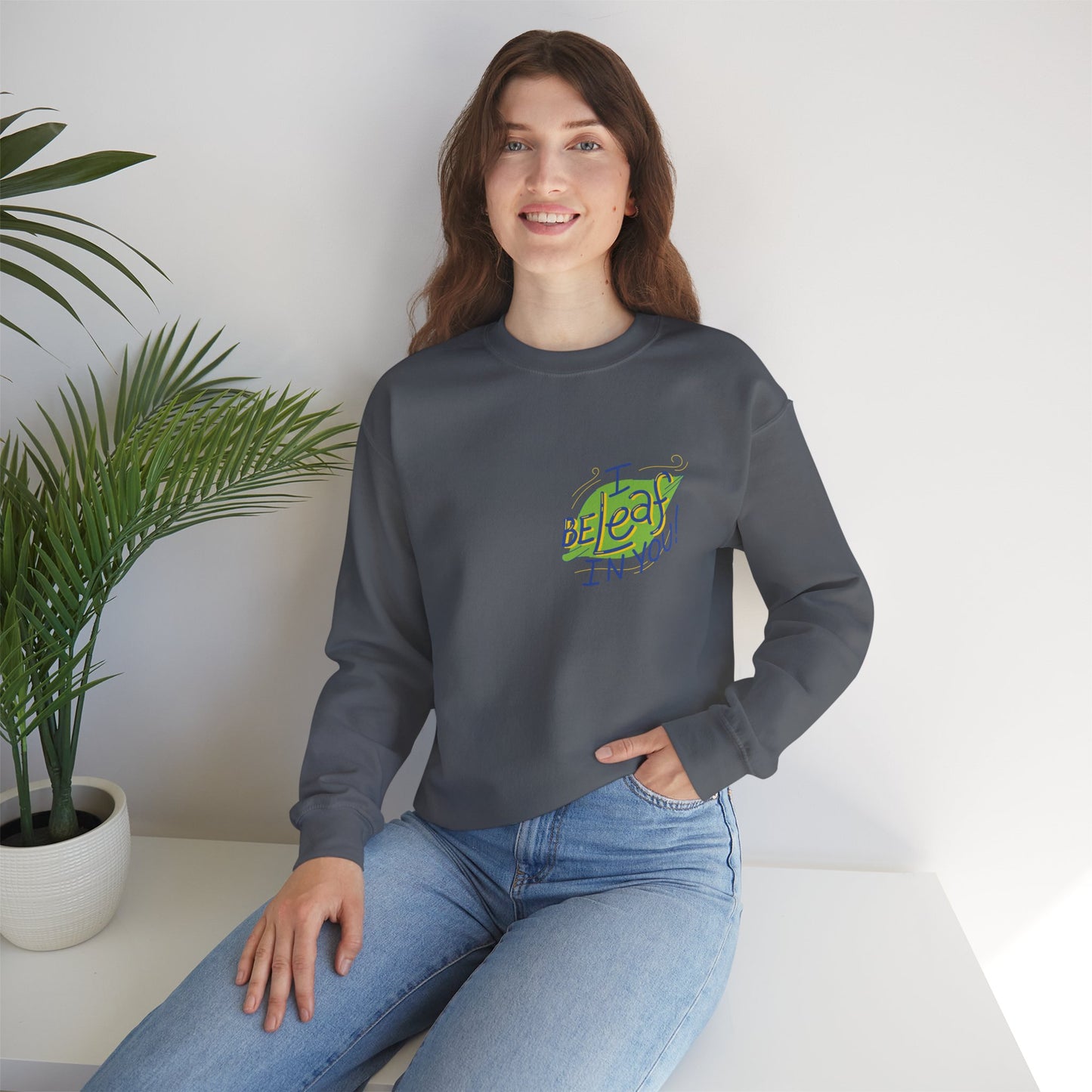 Fun Inspirational Crewneck Sweatshirt