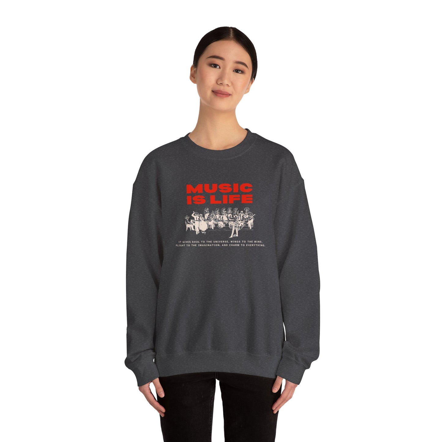 Music Quote Sweatshirt