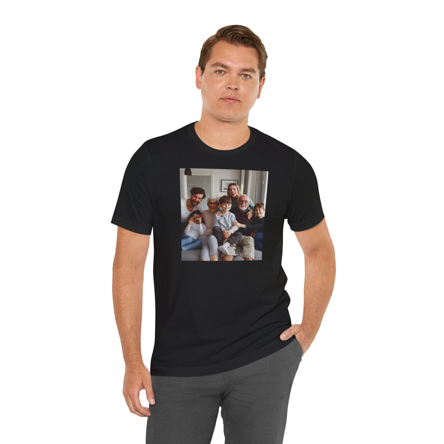 Personalized Family Vibes Unisex Tee - Celebrate Togetherness