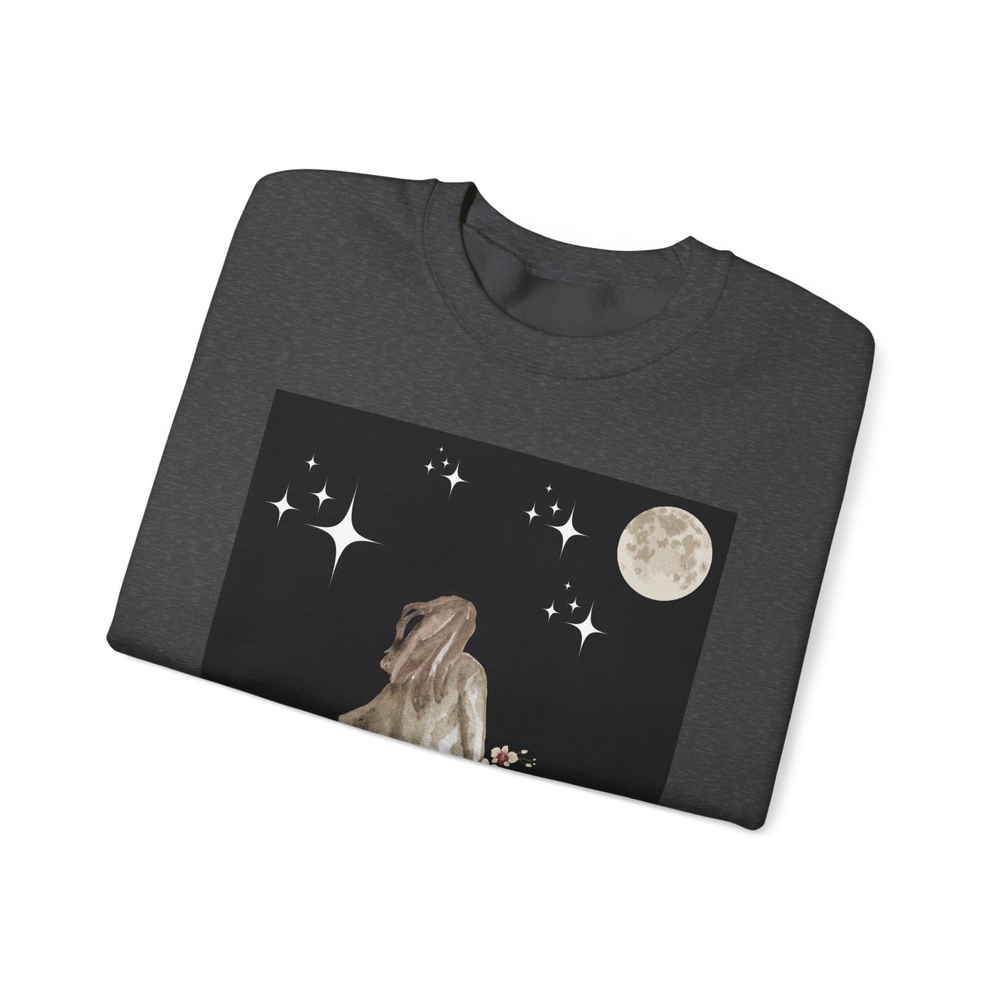 Moongirl Sweatshirt - Unisex Crewneck