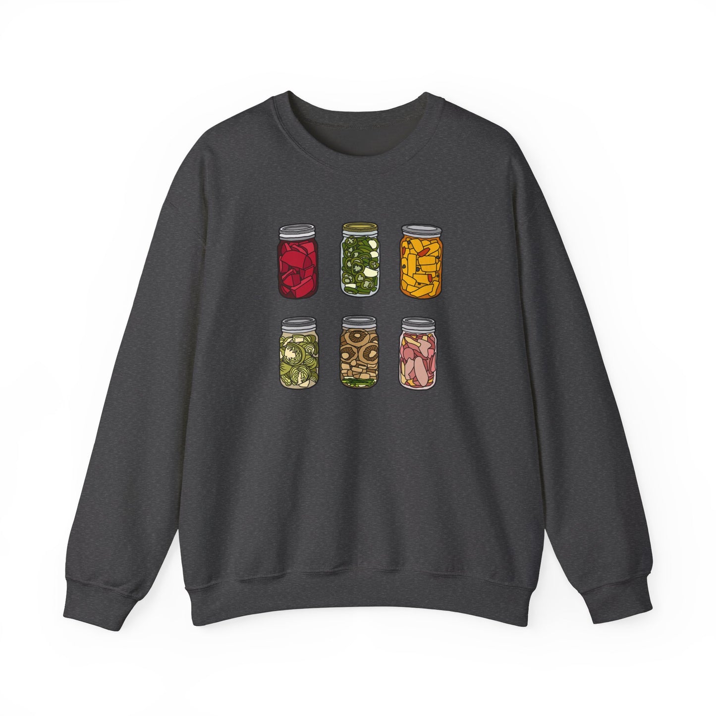 Vintage Jar Design Unisex Heavy Blend™ Crewneck Sweatshirt - Cozy Home Aesthetic