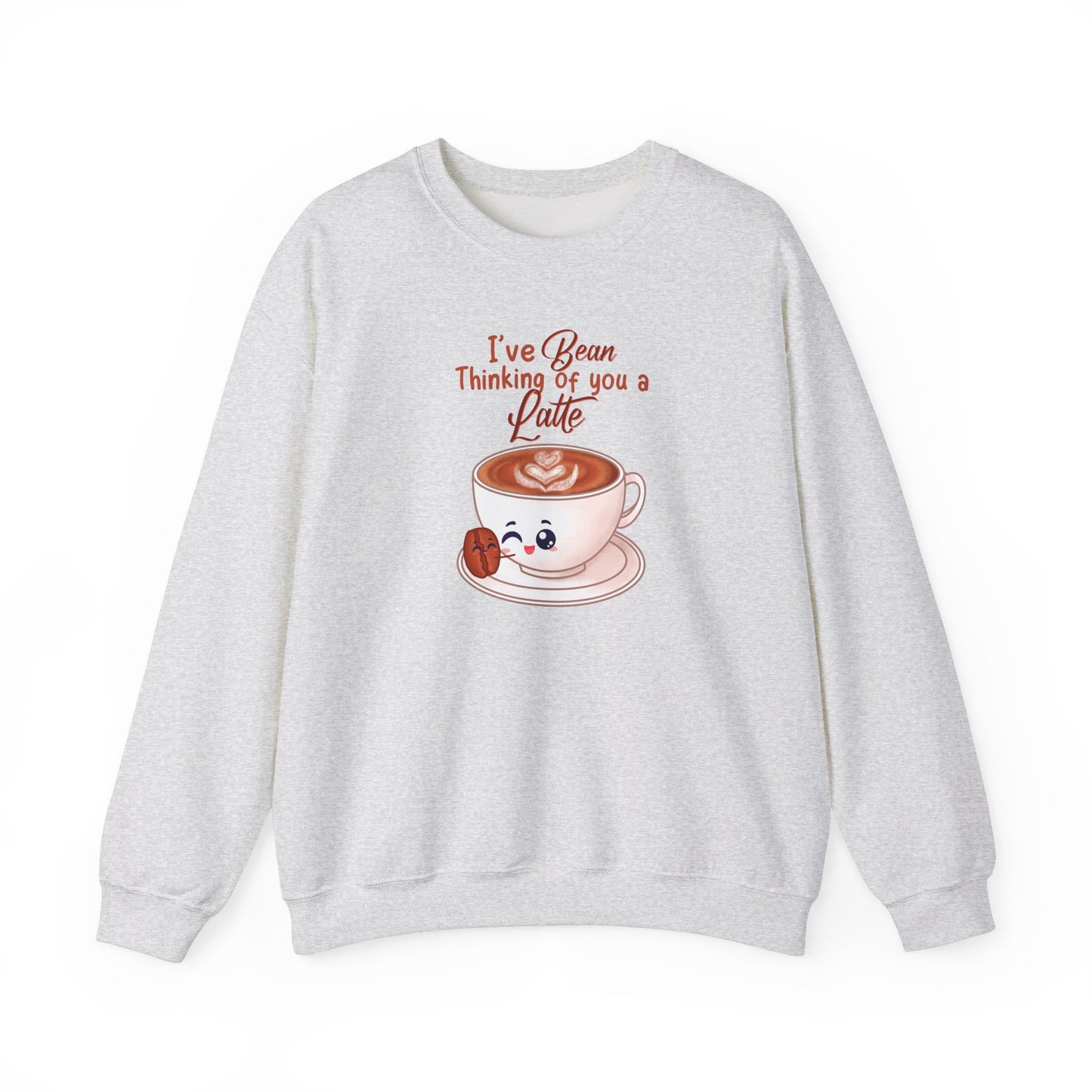 I’ve Been Thinking of You a Latte Sweatshirt | Cozy Unisex Crewneck for Coffee Lovers