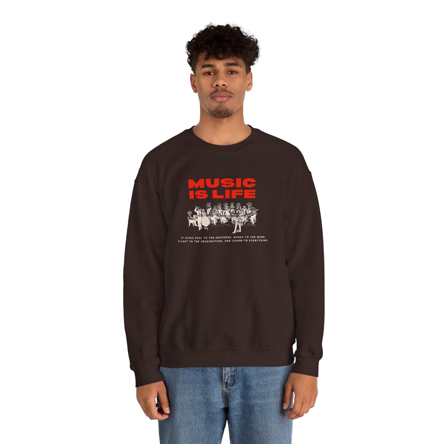 Music Quote Sweatshirt