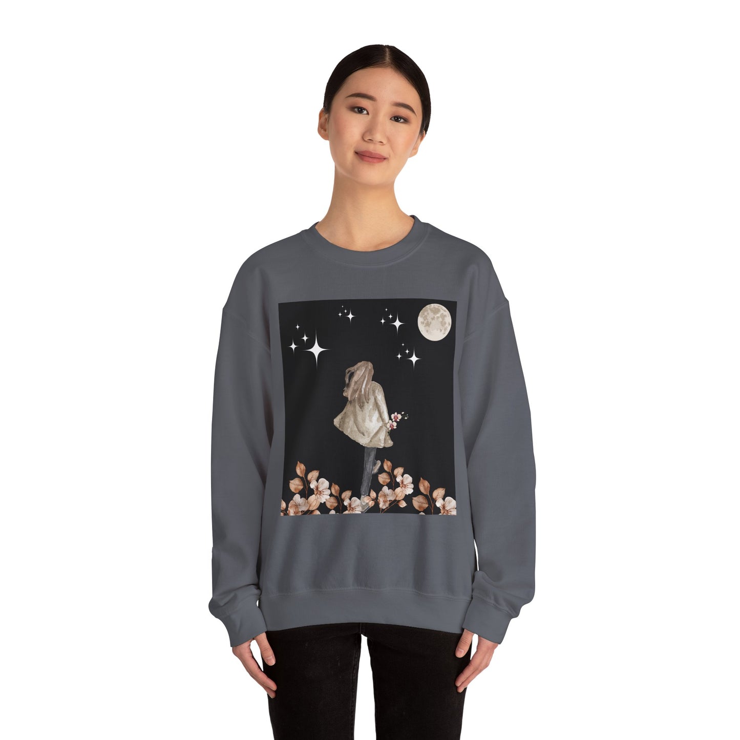 Moongirl Sweatshirt - Unisex Crewneck