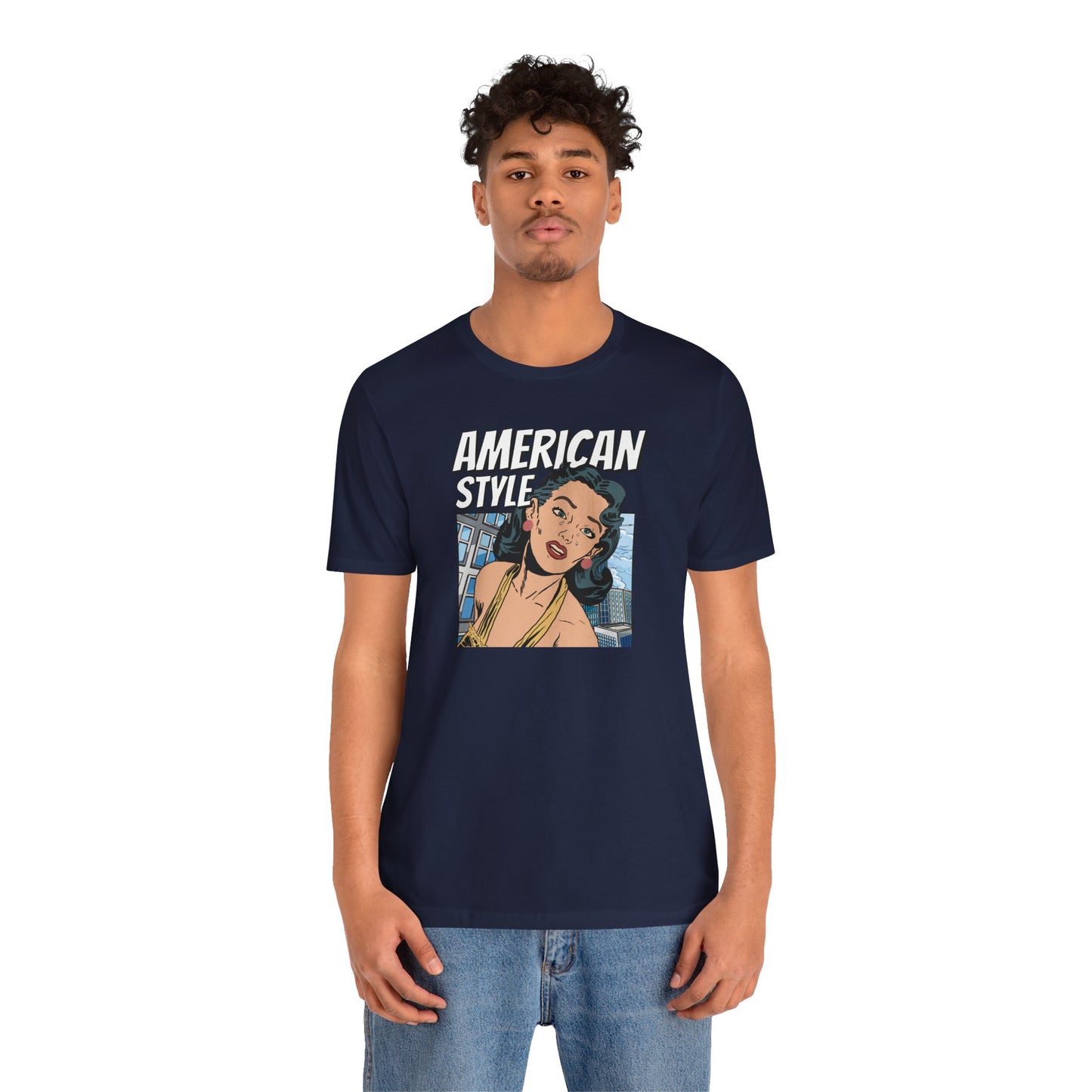 American Style  Short Sleeve Tee