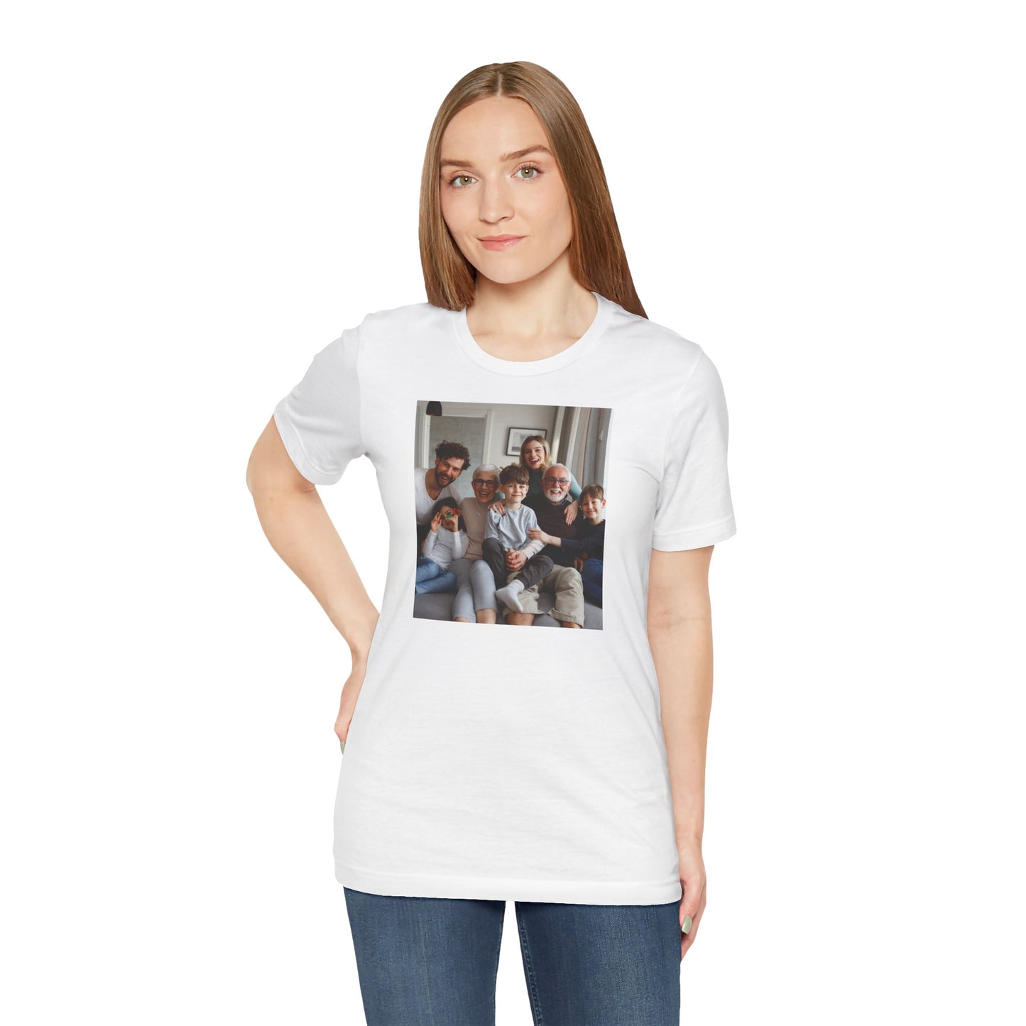 Personalized Family Vibes Unisex Tee - Celebrate Togetherness