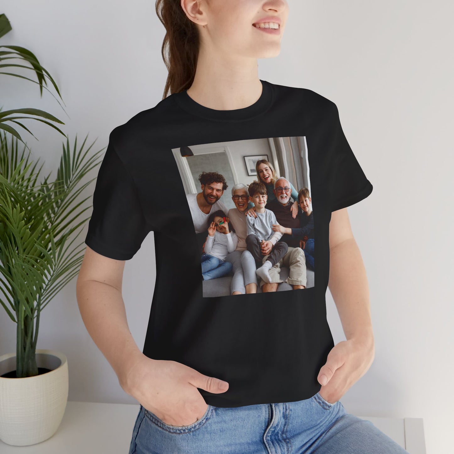 Personalized Family Vibes Unisex Tee - Celebrate Togetherness