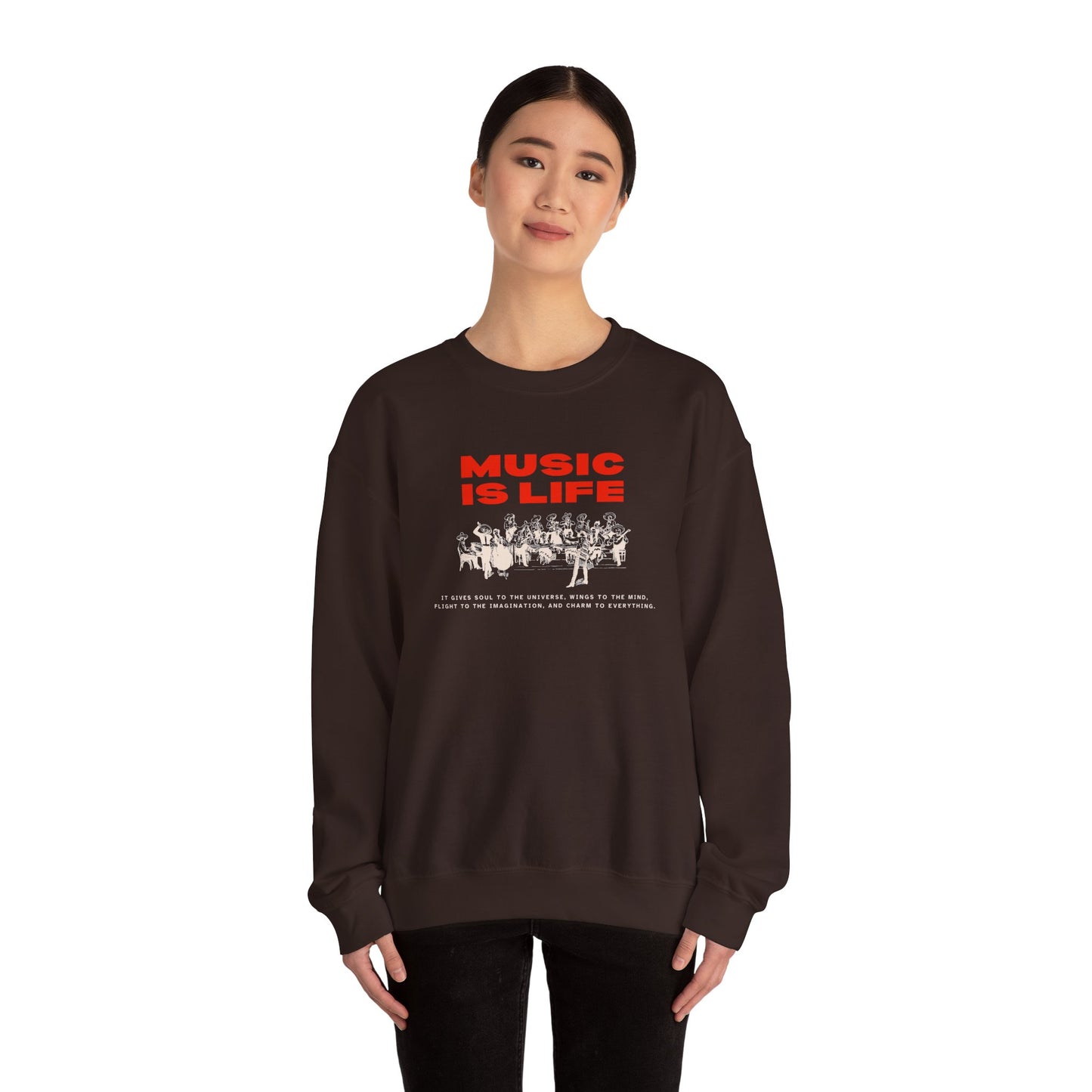 Music Quote Sweatshirt