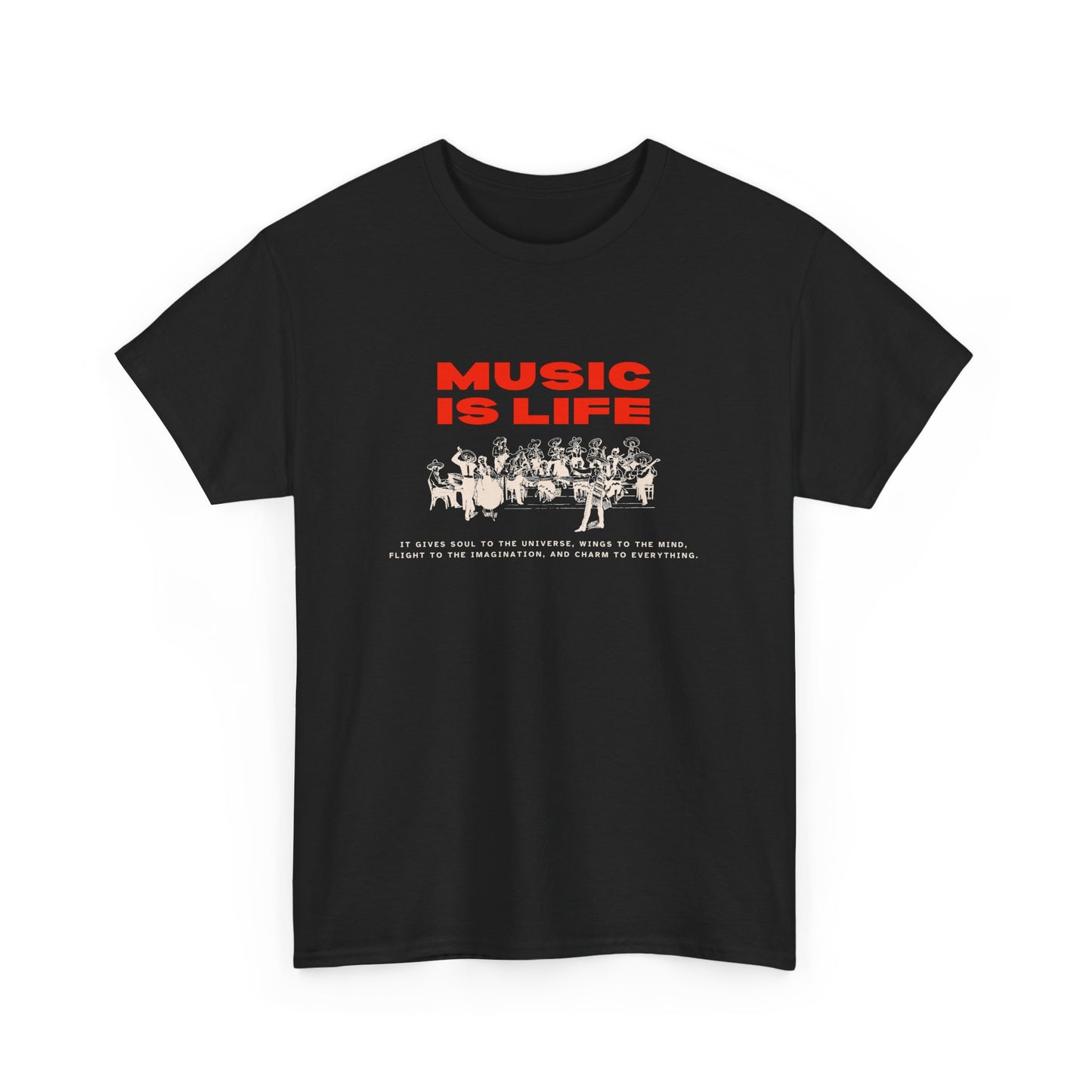 Music Quote Unisex Tee