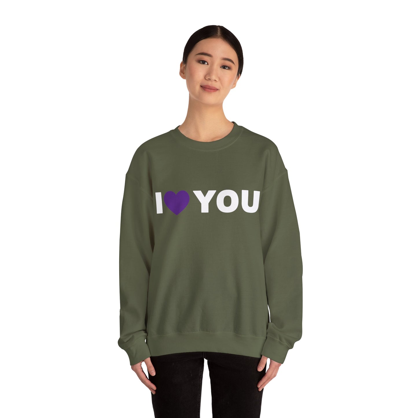 Army Love Sweatshirt - Crewneck Sweatshirt