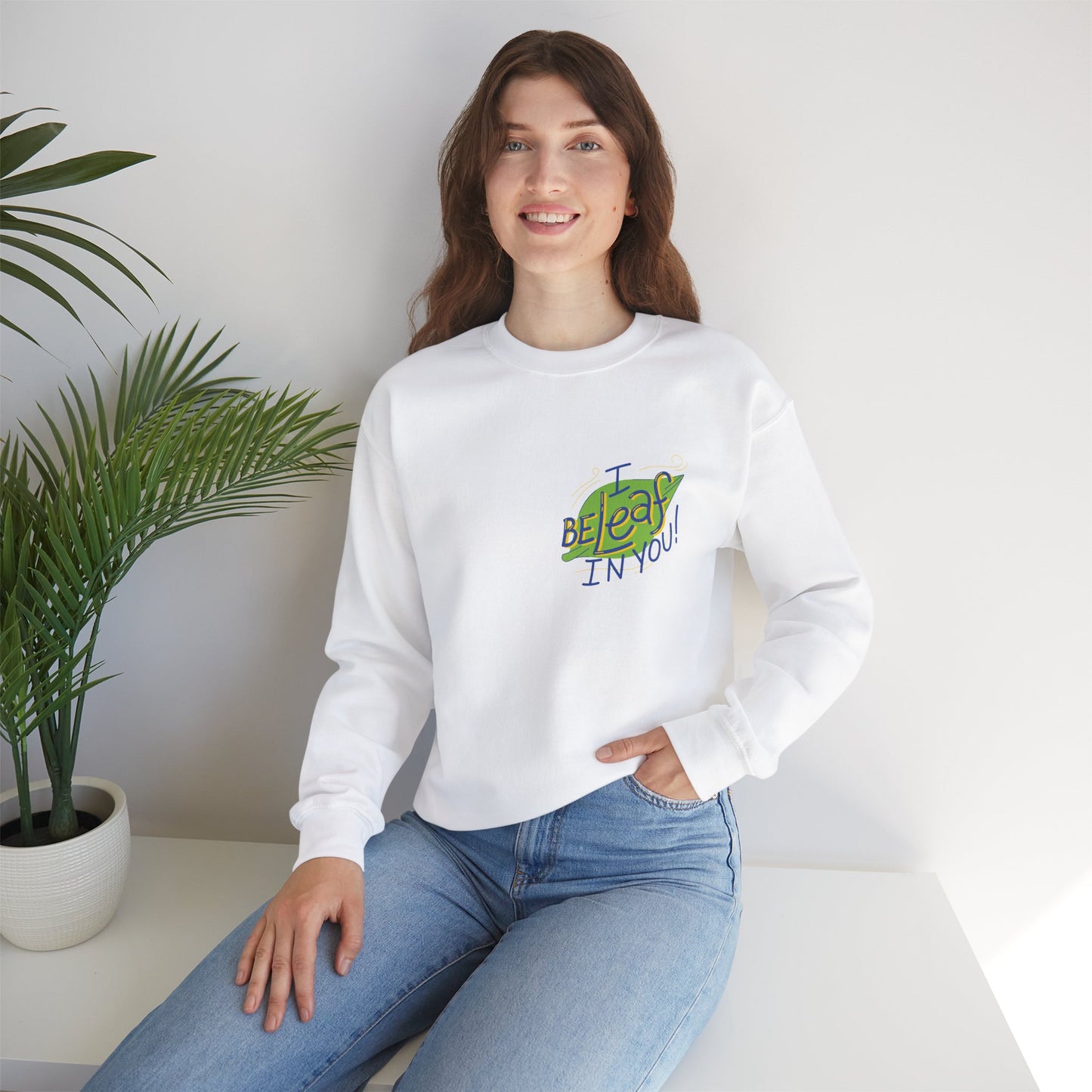 Fun Inspirational Crewneck Sweatshirt