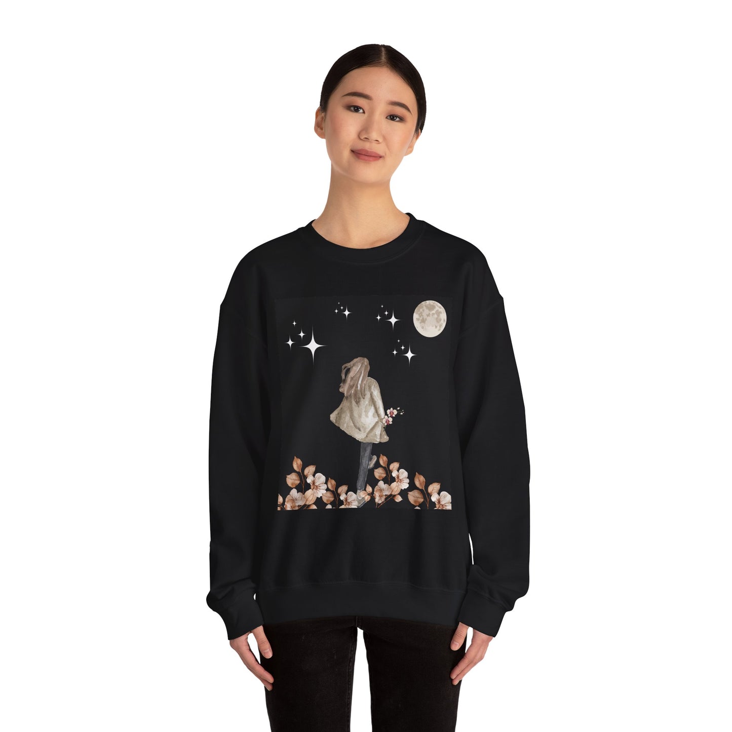 Moongirl Sweatshirt - Unisex Crewneck