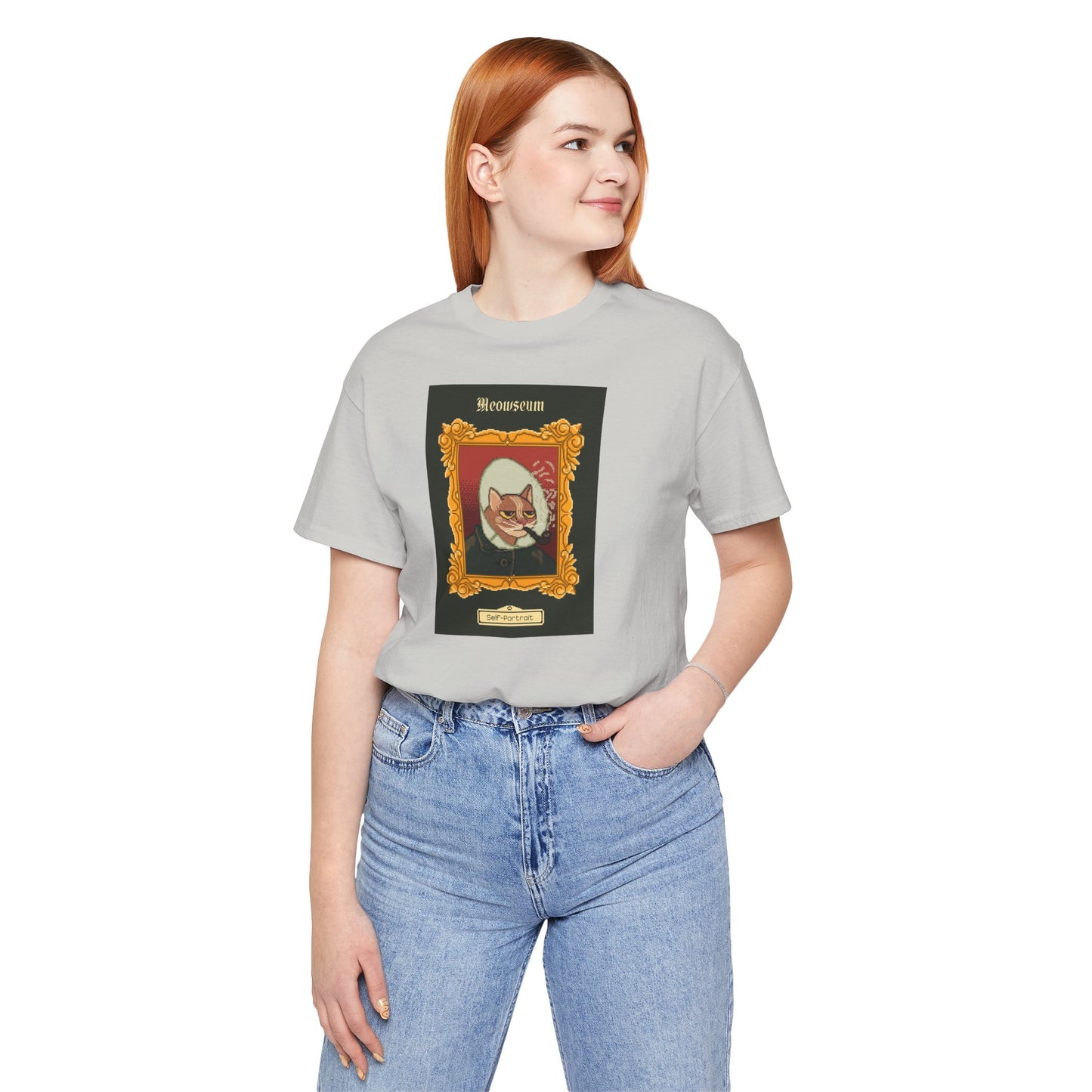 Cat Enthusiast Unisex Short Sleeve Tee - Meowseum Design