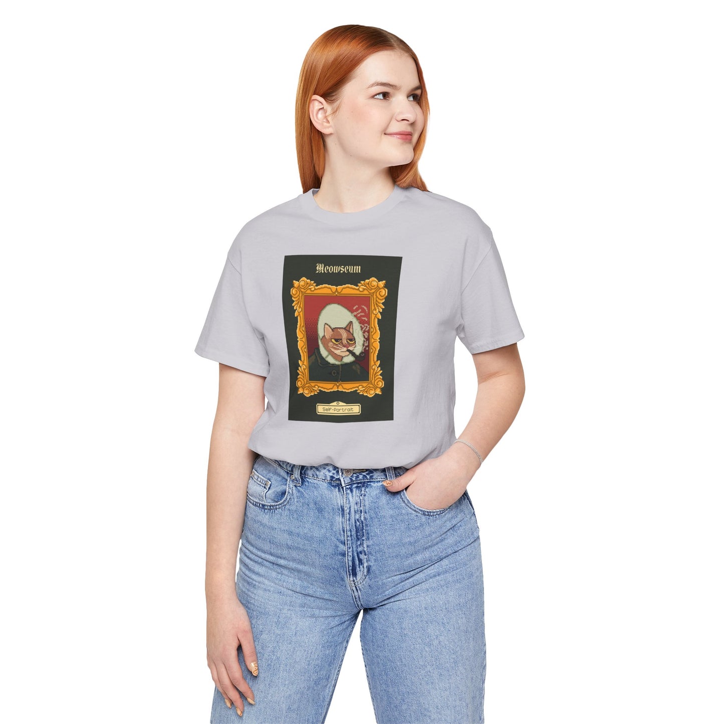 Cat Enthusiast Unisex Short Sleeve Tee - Meowseum Design