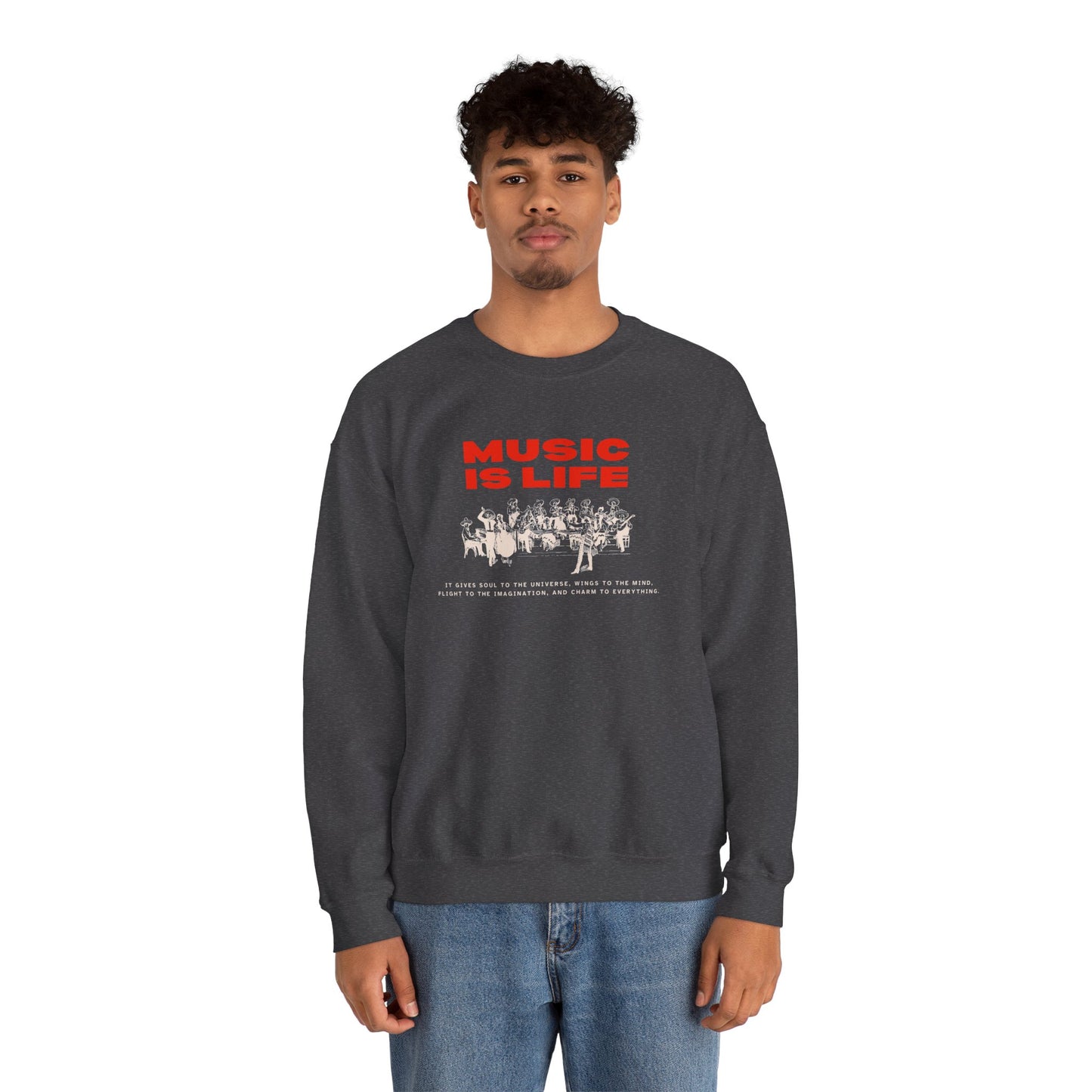 Music Quote Sweatshirt