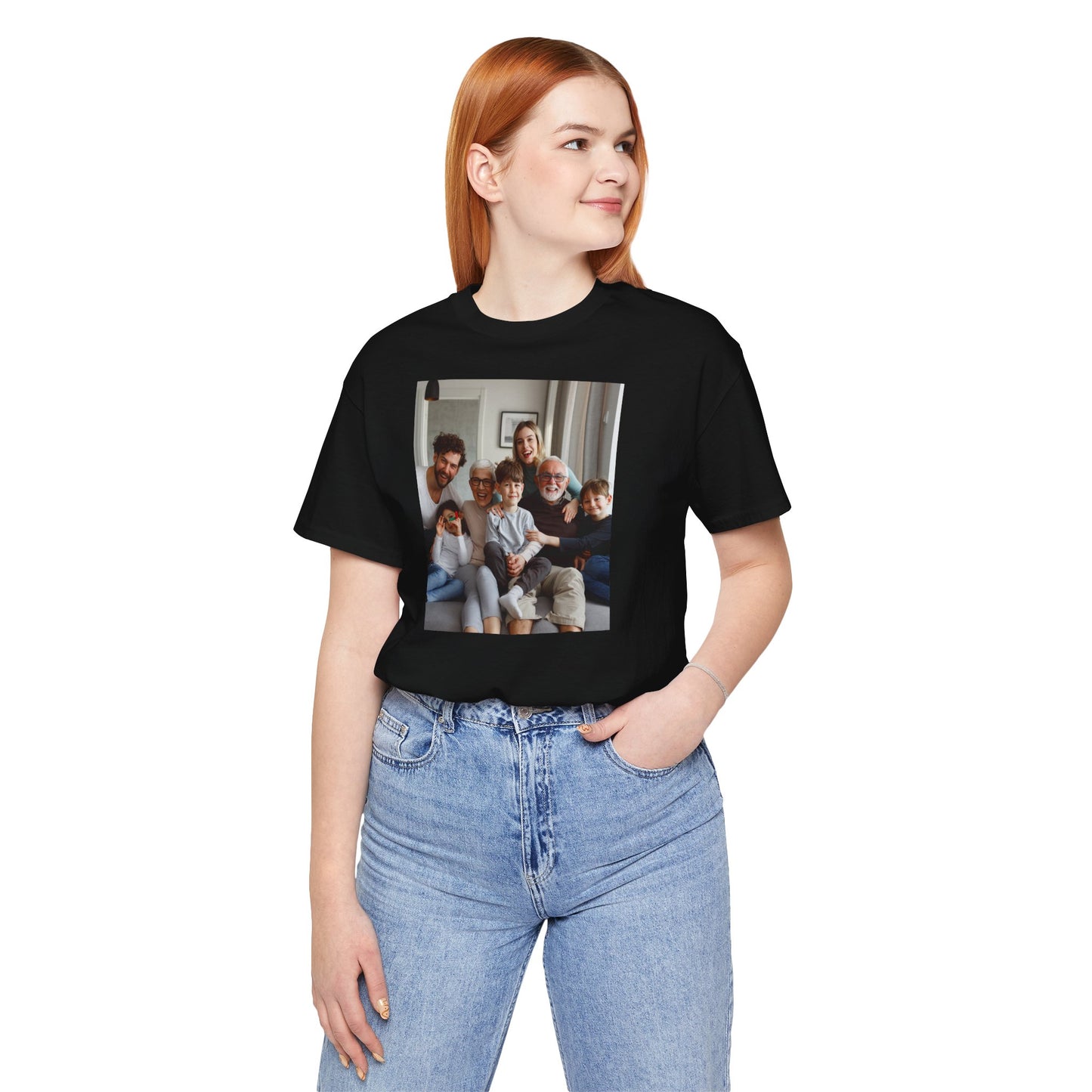 Personalized Family Vibes Unisex Tee - Celebrate Togetherness