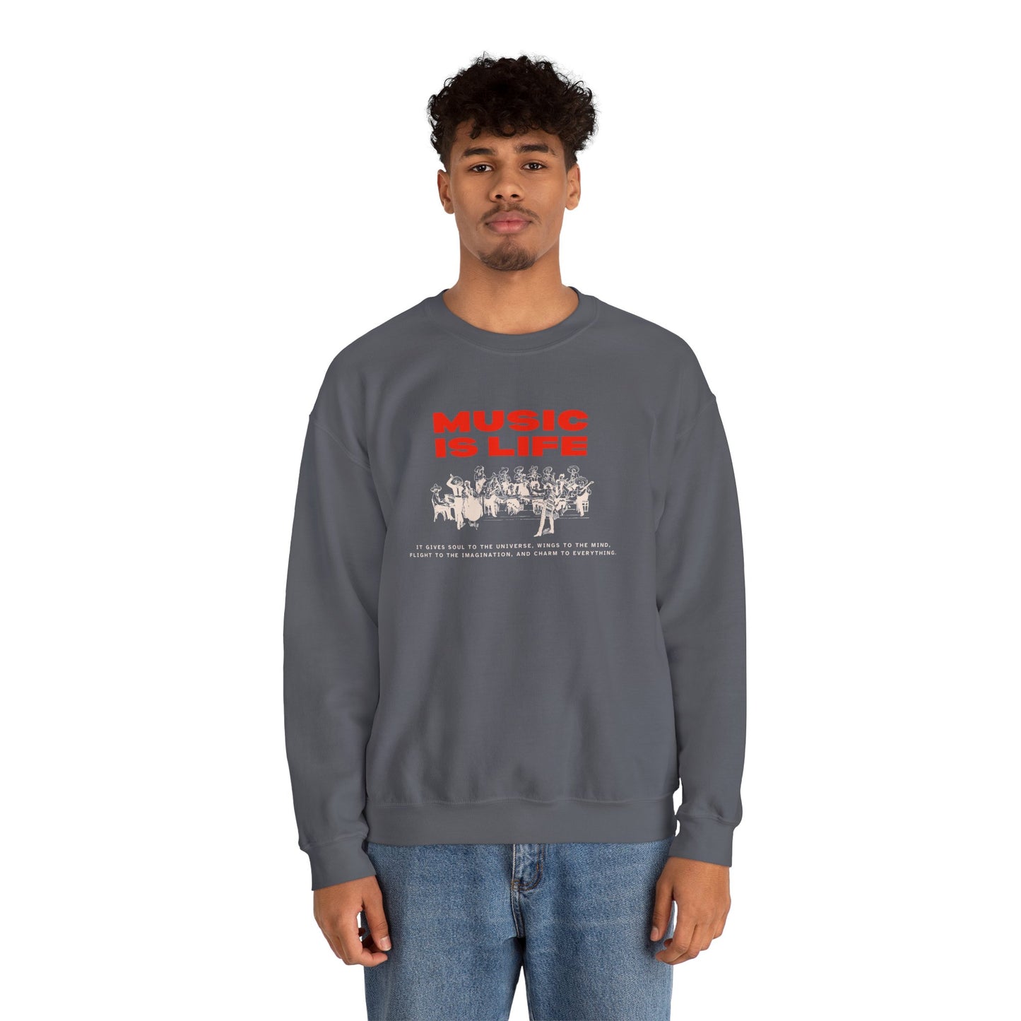 Music Quote Sweatshirt