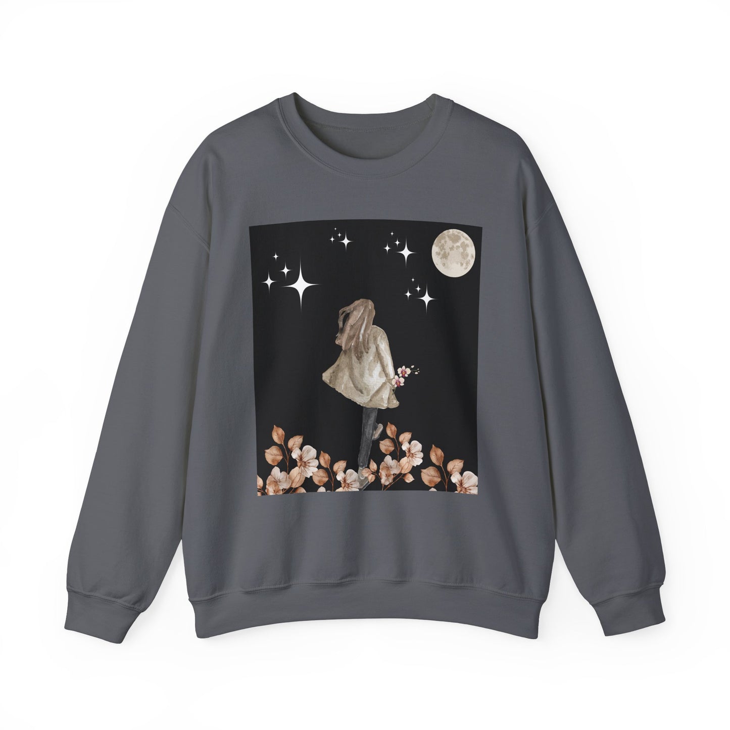 Moongirl Sweatshirt - Unisex Crewneck