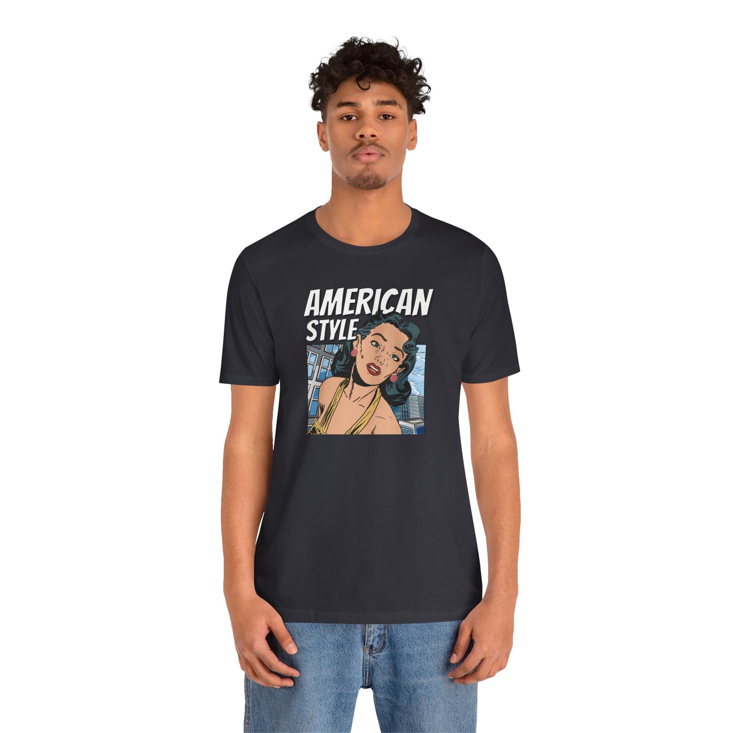 American Style  Short Sleeve Tee