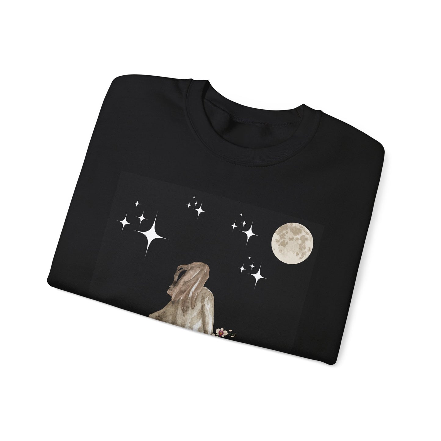 Moongirl Sweatshirt - Unisex Crewneck