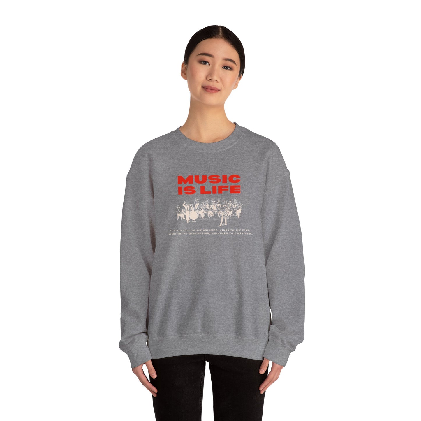 Music Quote Sweatshirt