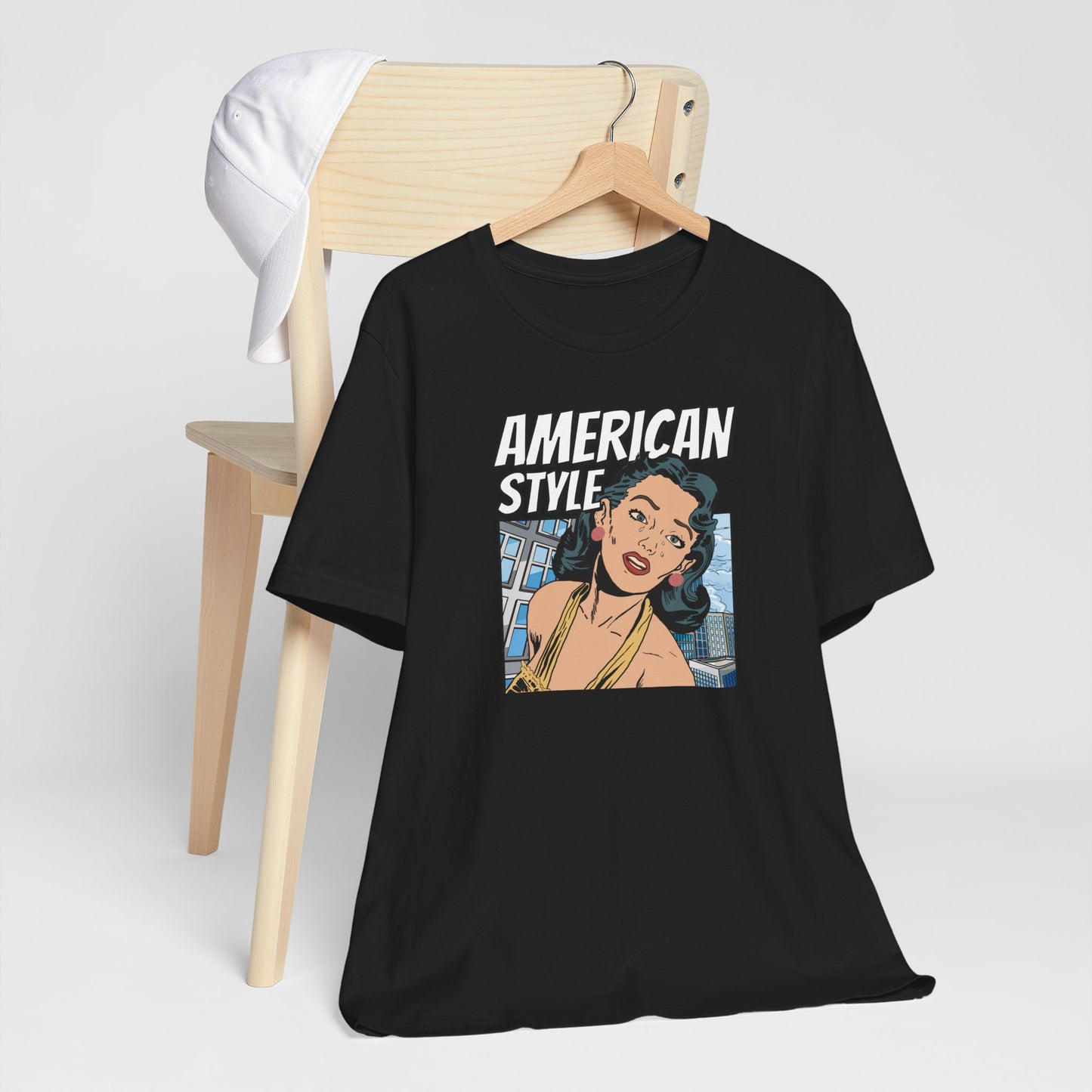 American Style  Short Sleeve Tee