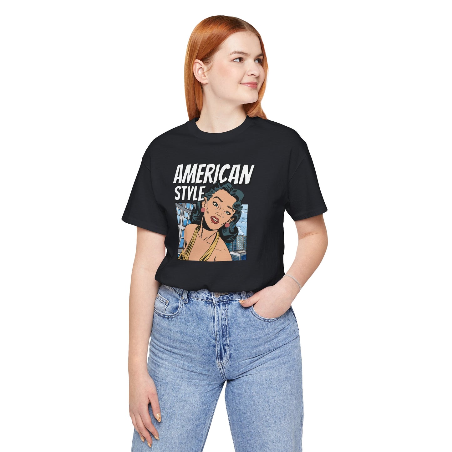 American Style  Short Sleeve Tee