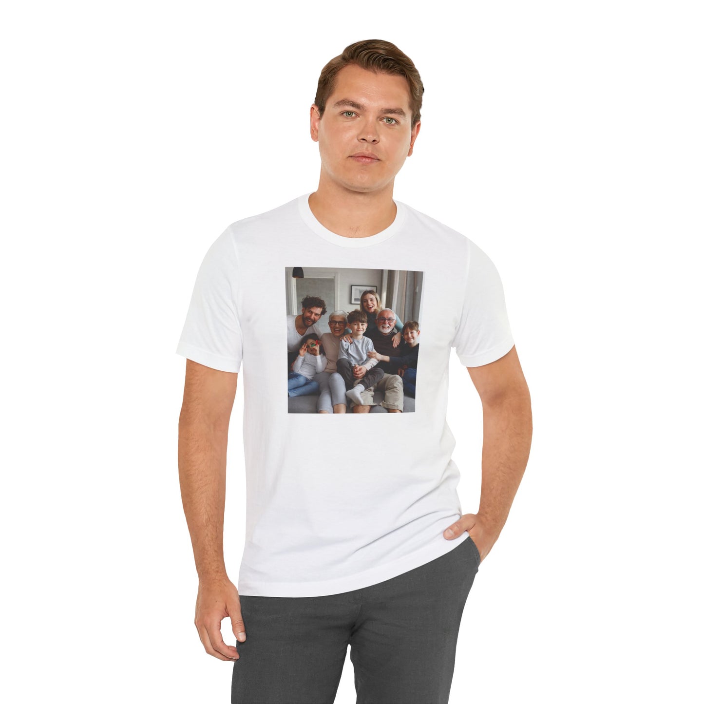 Personalized Family Vibes Unisex Tee - Celebrate Togetherness