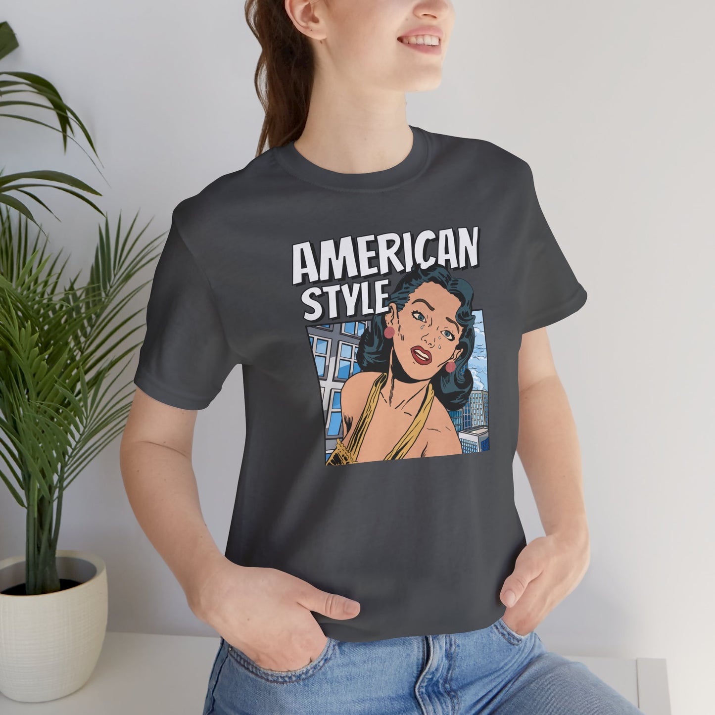 American Style  Short Sleeve Tee