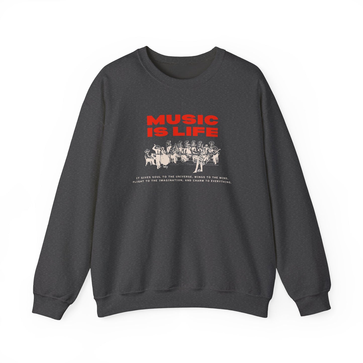 Music Quote Sweatshirt