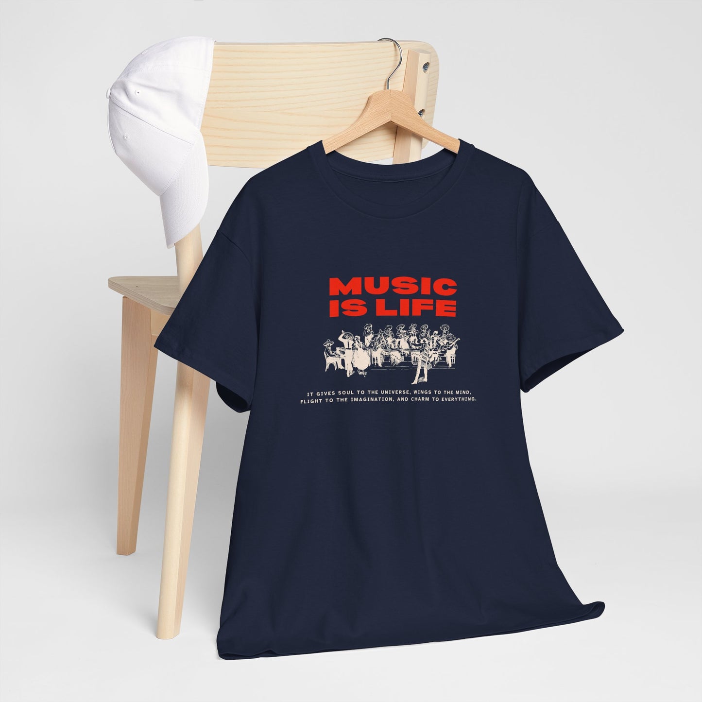 Music Quote Unisex Tee