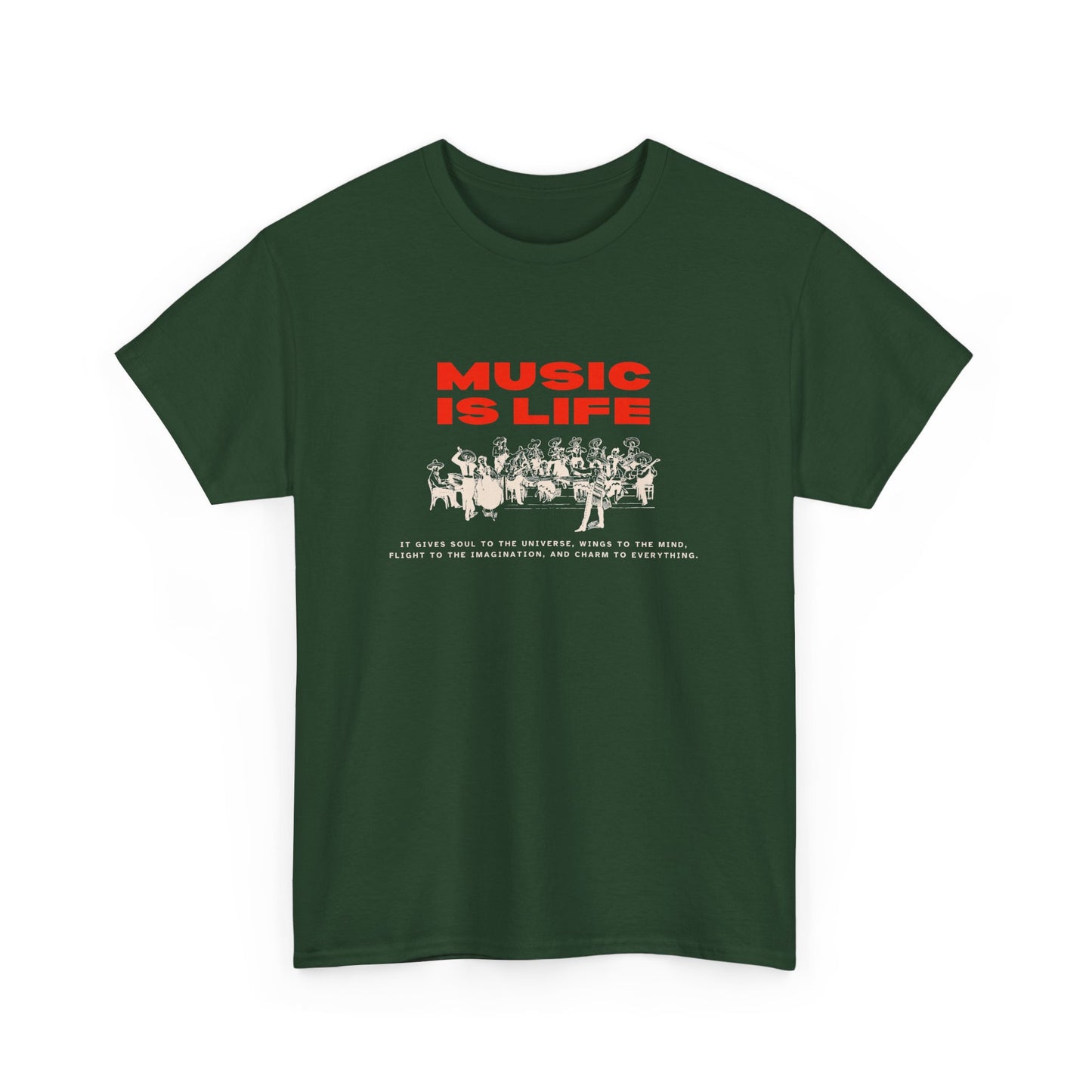 Music Quote Unisex Tee