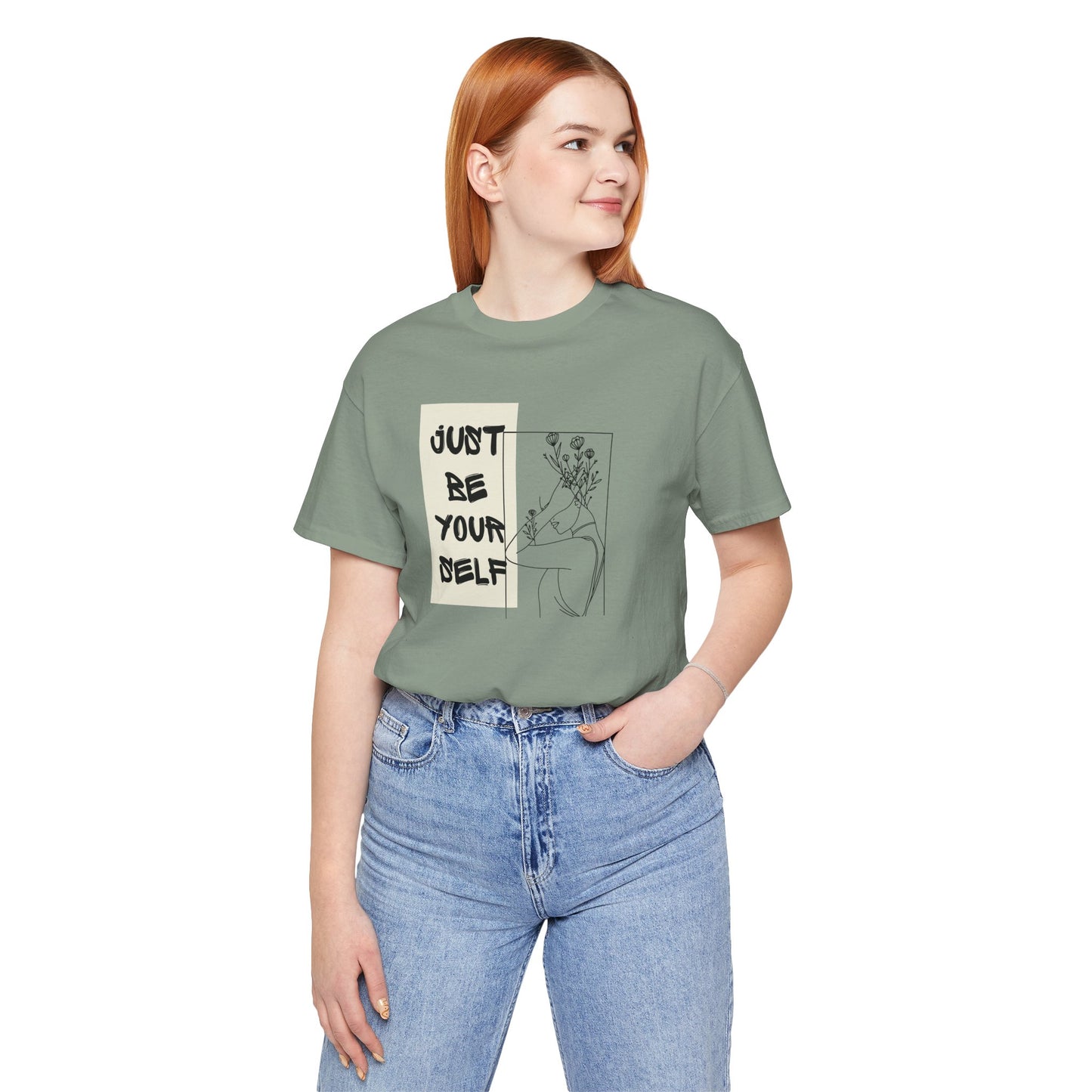 Cute Art Jersey Short Sleeve Tee