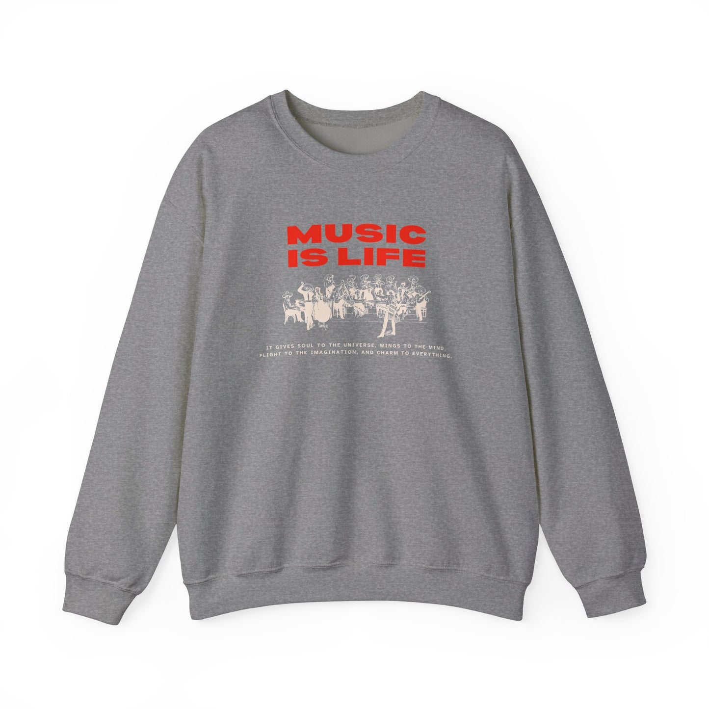 Music Quote Sweatshirt