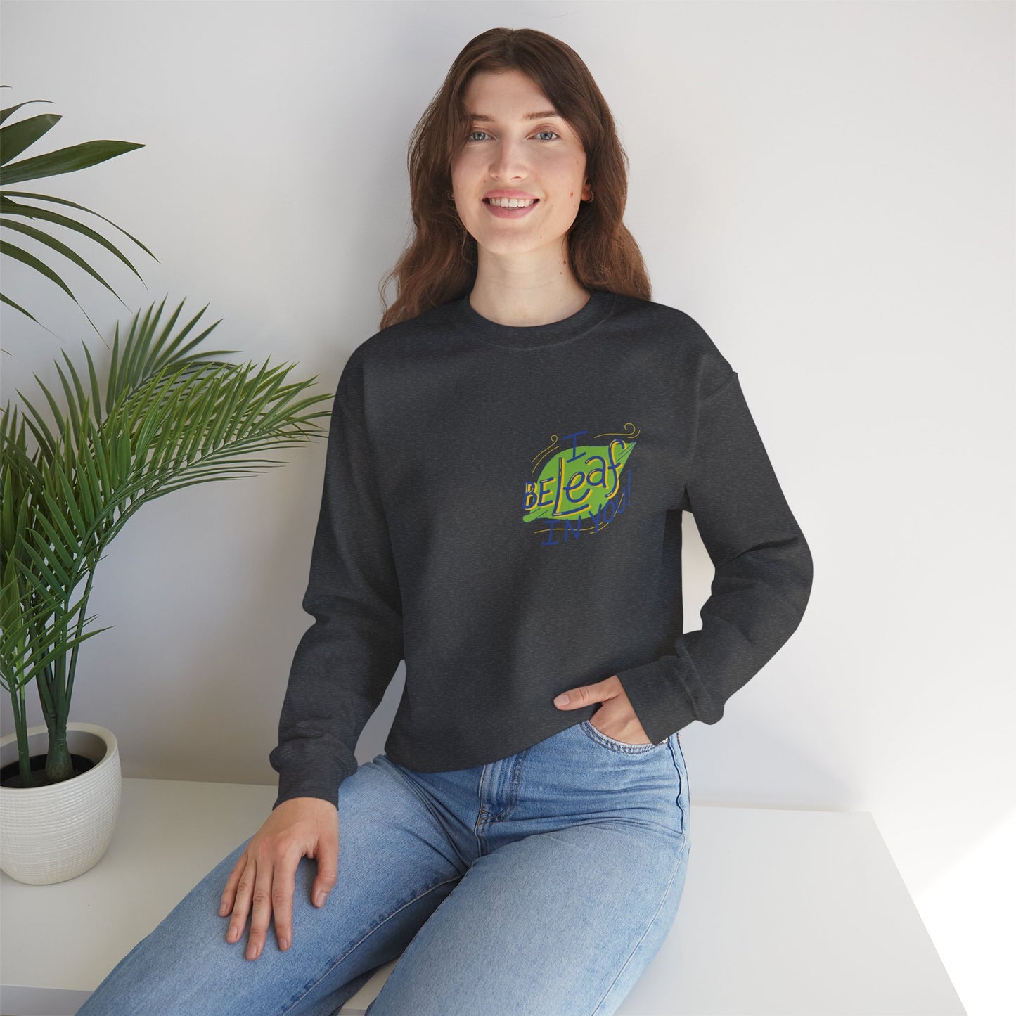 Fun Inspirational Crewneck Sweatshirt