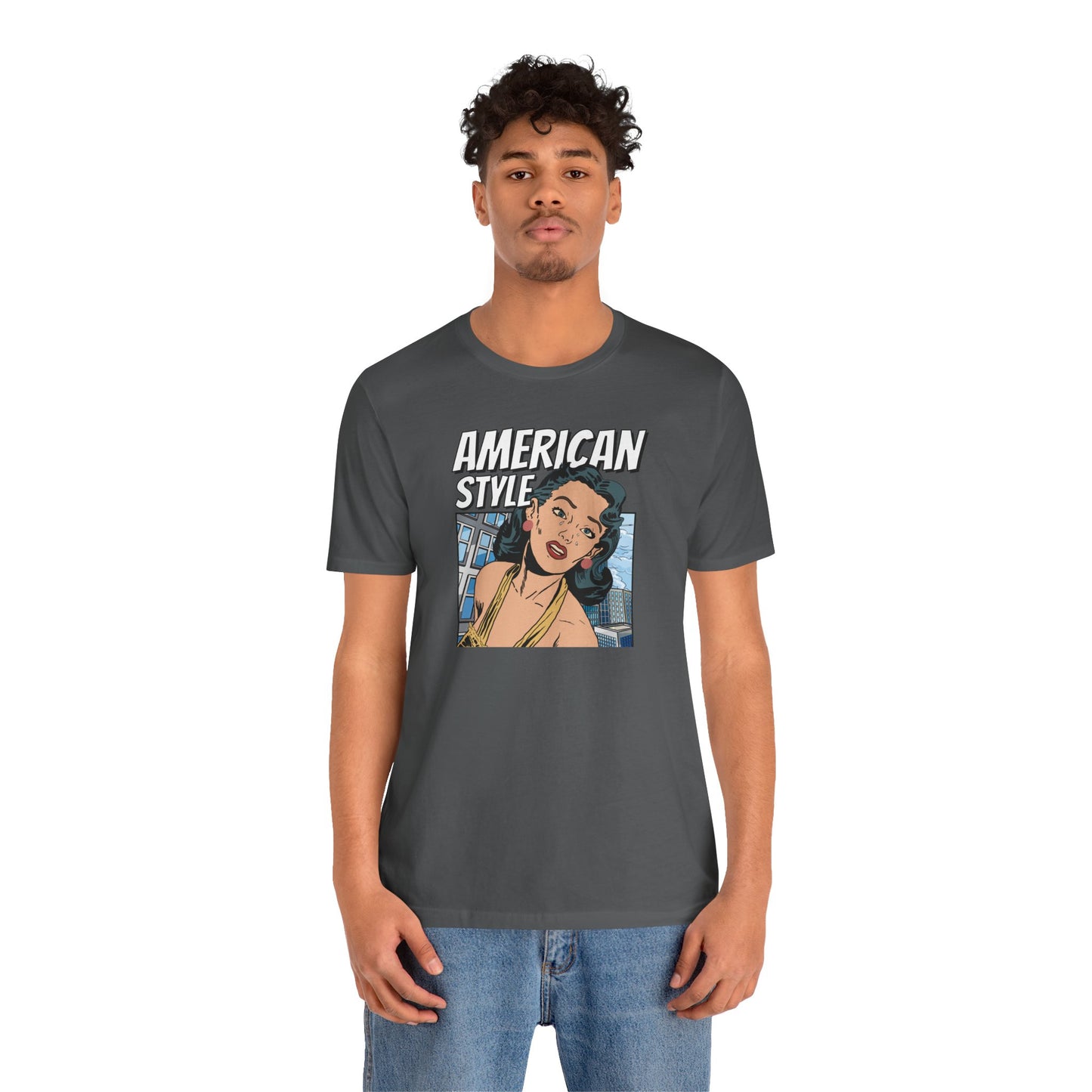 American Style  Short Sleeve Tee