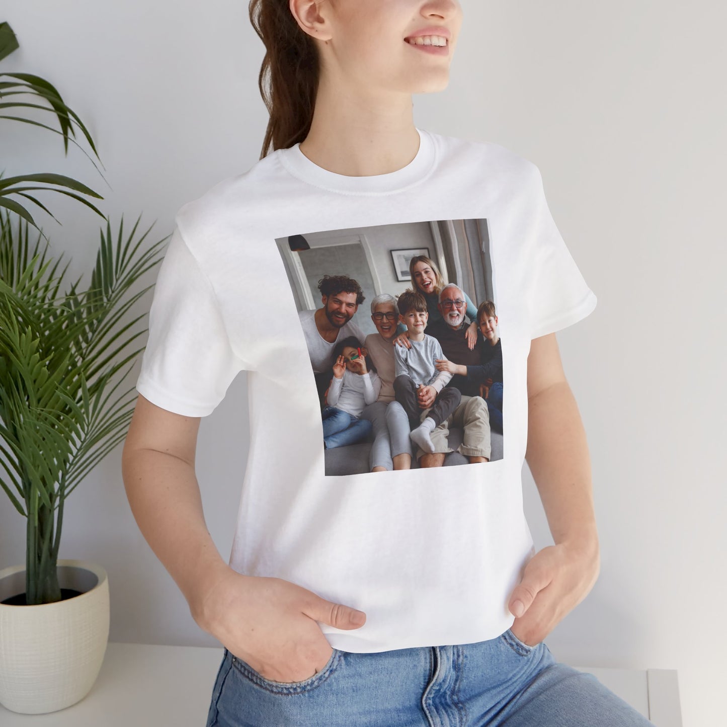 Personalized Family Vibes Unisex Tee - Celebrate Togetherness