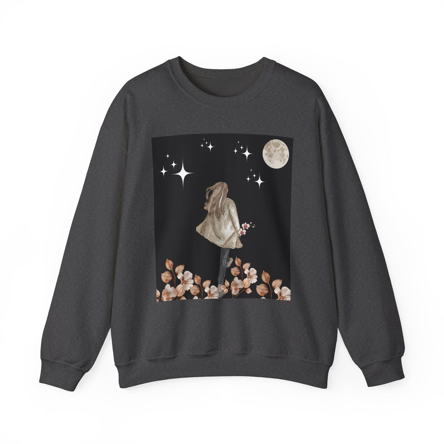 Moongirl Sweatshirt - Unisex Crewneck