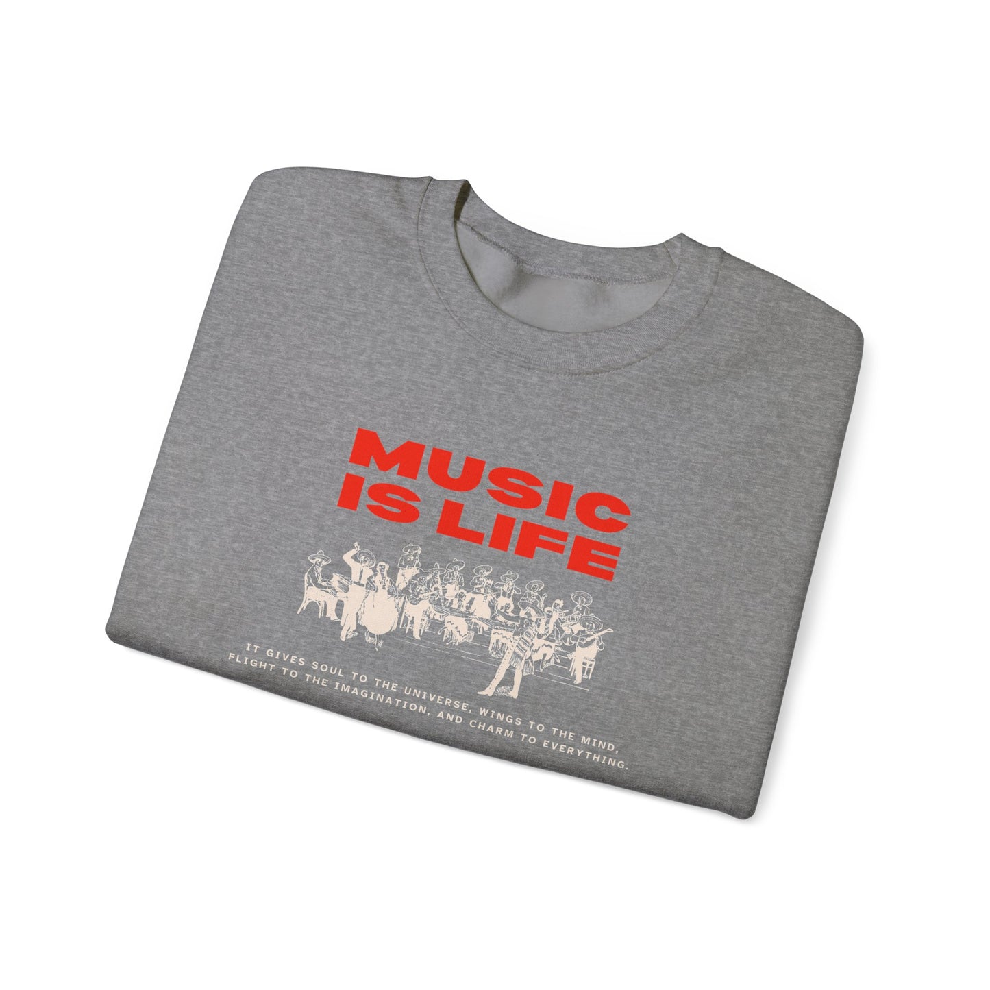 Music Quote Sweatshirt