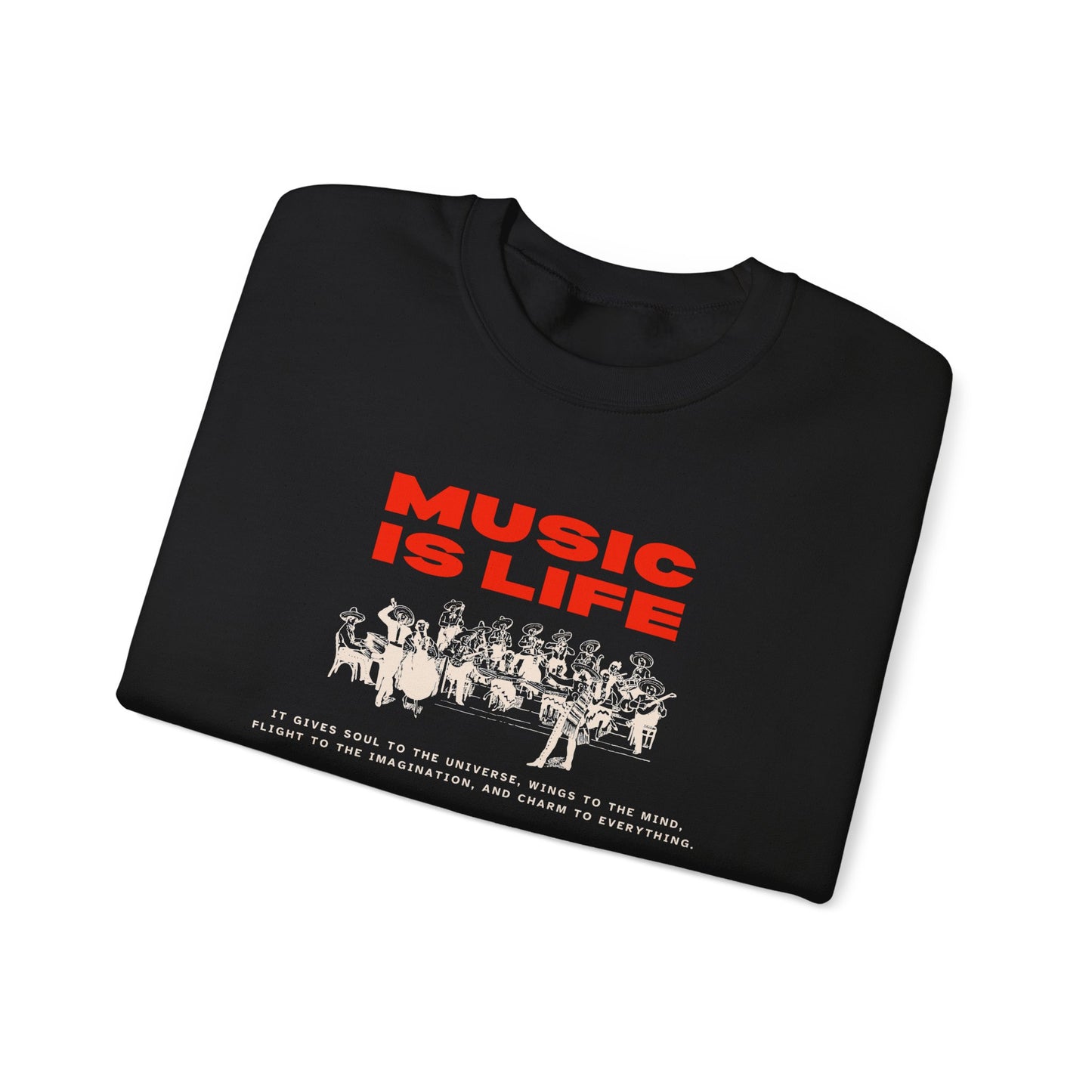 Music Quote Sweatshirt