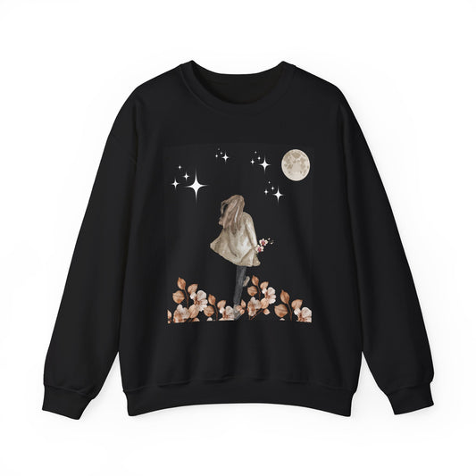 Moongirl Sweatshirt - Unisex Crewneck